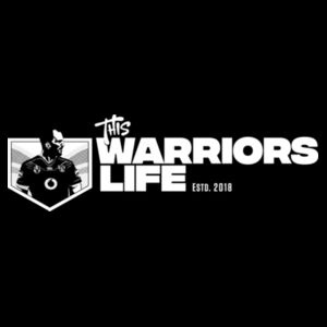 This Warriors Life - wide logo white Design